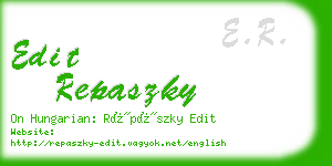 edit repaszky business card